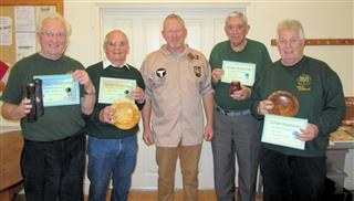 Winners of the November certificates as chosen by Tony Handford
